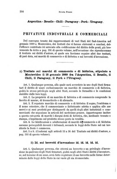 Rivista penale di dottrina, legislazione e giurisprudenza