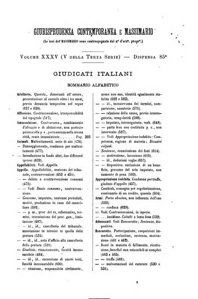 Rivista penale di dottrina, legislazione e giurisprudenza