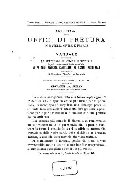 Rivista penale di dottrina, legislazione e giurisprudenza