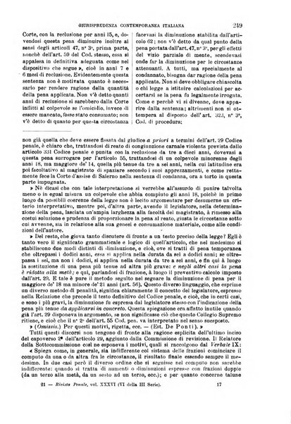 Rivista penale di dottrina, legislazione e giurisprudenza