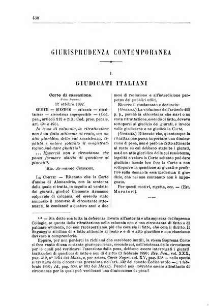 Rivista penale di dottrina, legislazione e giurisprudenza