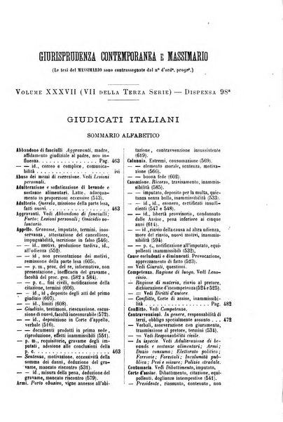 Rivista penale di dottrina, legislazione e giurisprudenza