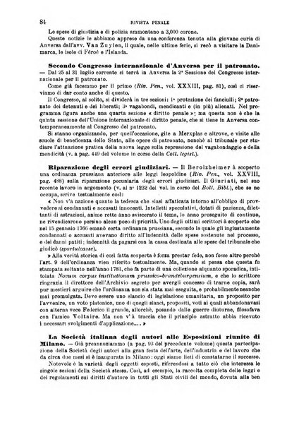 Rivista penale di dottrina, legislazione e giurisprudenza