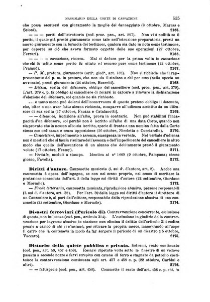 Rivista penale di dottrina, legislazione e giurisprudenza