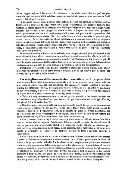 Rivista penale di dottrina, legislazione e giurisprudenza