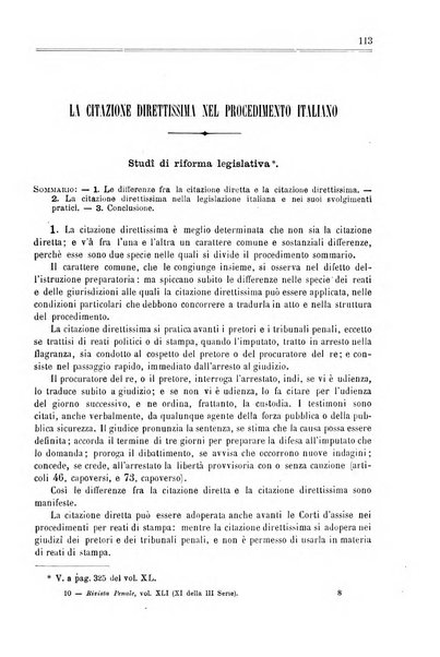 Rivista penale di dottrina, legislazione e giurisprudenza