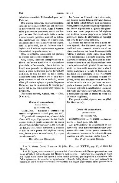 Rivista penale di dottrina, legislazione e giurisprudenza