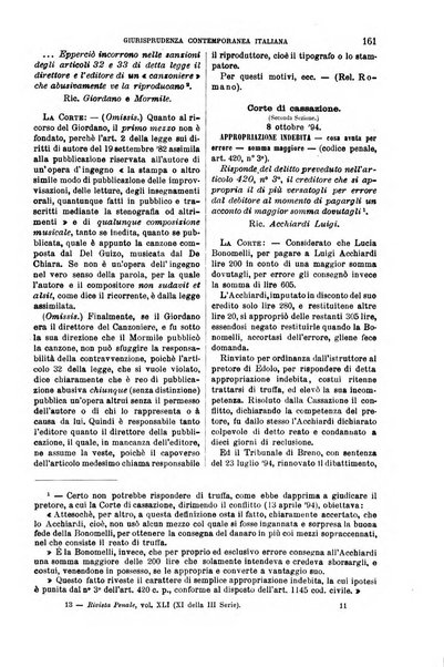 Rivista penale di dottrina, legislazione e giurisprudenza