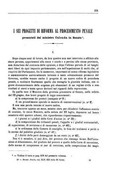 Rivista penale di dottrina, legislazione e giurisprudenza