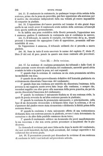 Rivista penale di dottrina, legislazione e giurisprudenza