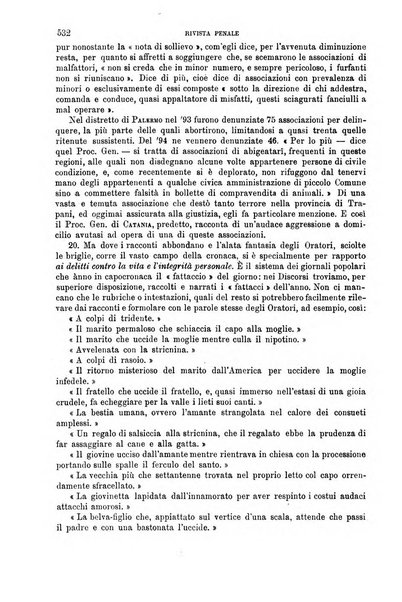 Rivista penale di dottrina, legislazione e giurisprudenza