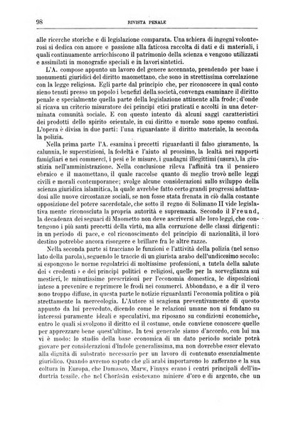 Rivista penale di dottrina, legislazione e giurisprudenza