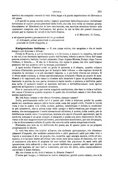 Rivista penale di dottrina, legislazione e giurisprudenza