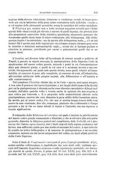 Rivista penale di dottrina, legislazione e giurisprudenza