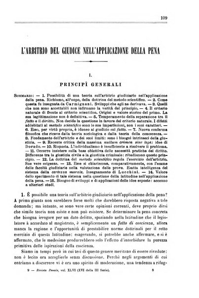 Rivista penale di dottrina, legislazione e giurisprudenza