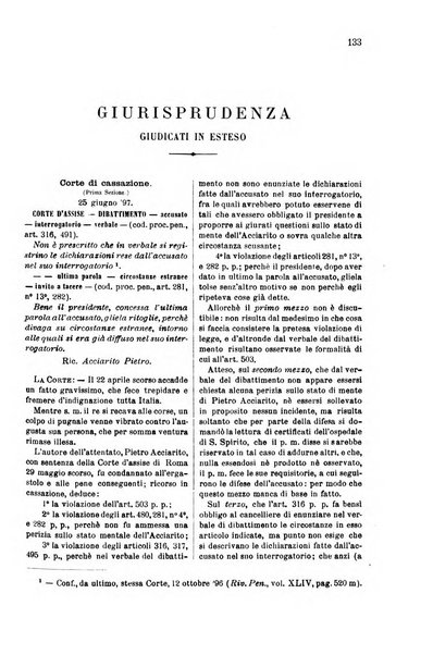 Rivista penale di dottrina, legislazione e giurisprudenza