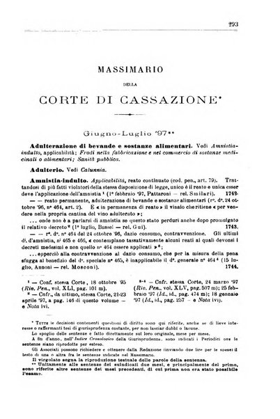 Rivista penale di dottrina, legislazione e giurisprudenza