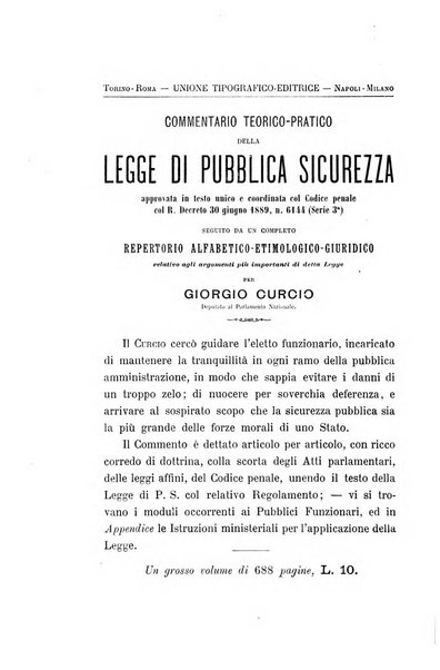 Rivista penale di dottrina, legislazione e giurisprudenza