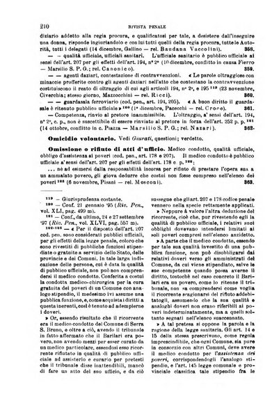 Rivista penale di dottrina, legislazione e giurisprudenza