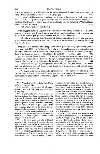 Rivista penale di dottrina, legislazione e giurisprudenza