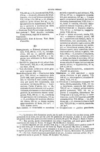 Rivista penale di dottrina, legislazione e giurisprudenza