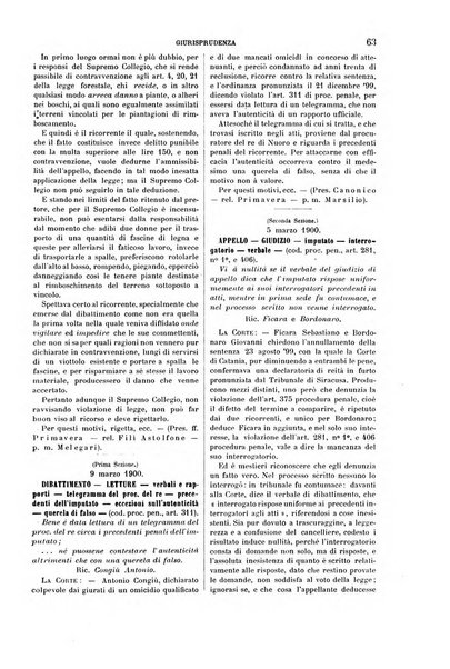 Rivista penale di dottrina, legislazione e giurisprudenza