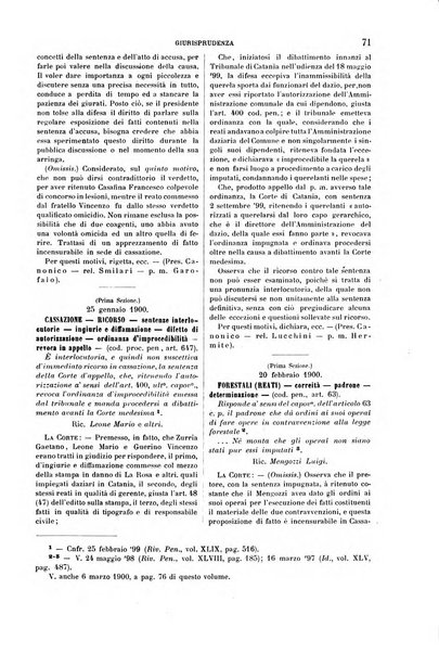 Rivista penale di dottrina, legislazione e giurisprudenza