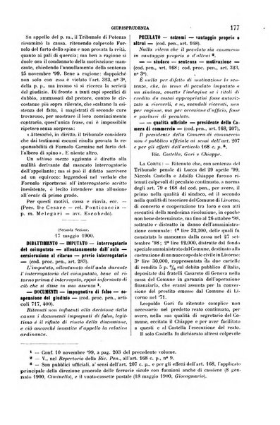 Rivista penale di dottrina, legislazione e giurisprudenza