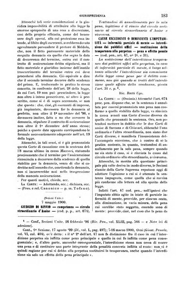 Rivista penale di dottrina, legislazione e giurisprudenza