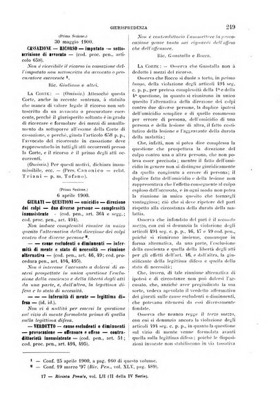 Rivista penale di dottrina, legislazione e giurisprudenza