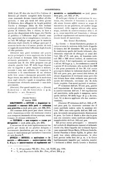 Rivista penale di dottrina, legislazione e giurisprudenza