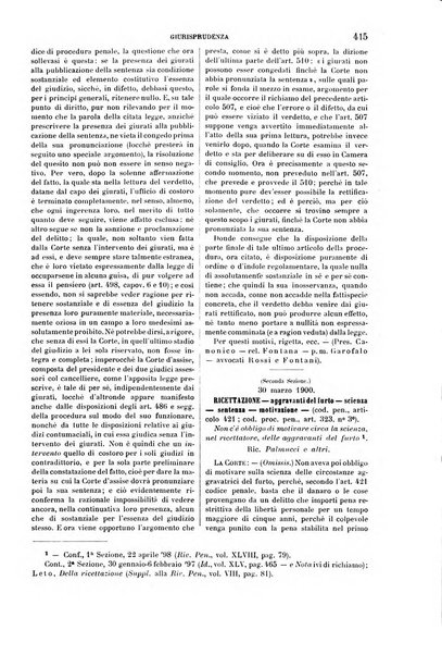 Rivista penale di dottrina, legislazione e giurisprudenza