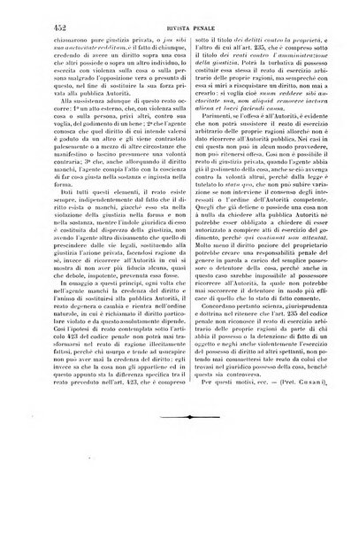 Rivista penale di dottrina, legislazione e giurisprudenza