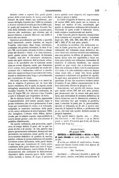 Rivista penale di dottrina, legislazione e giurisprudenza