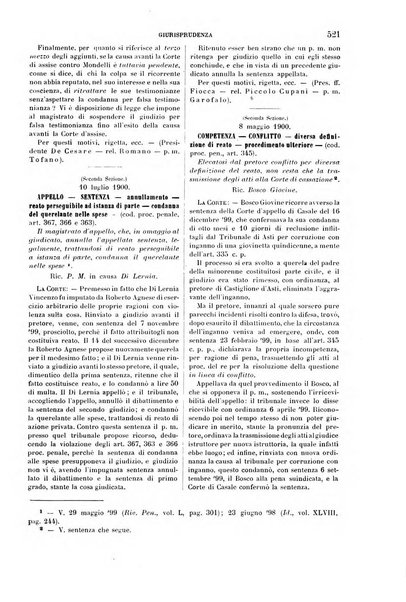 Rivista penale di dottrina, legislazione e giurisprudenza