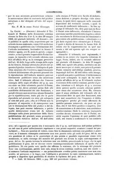 Rivista penale di dottrina, legislazione e giurisprudenza