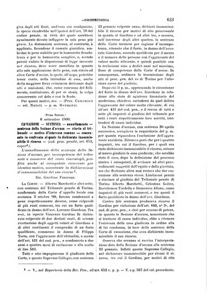 Rivista penale di dottrina, legislazione e giurisprudenza