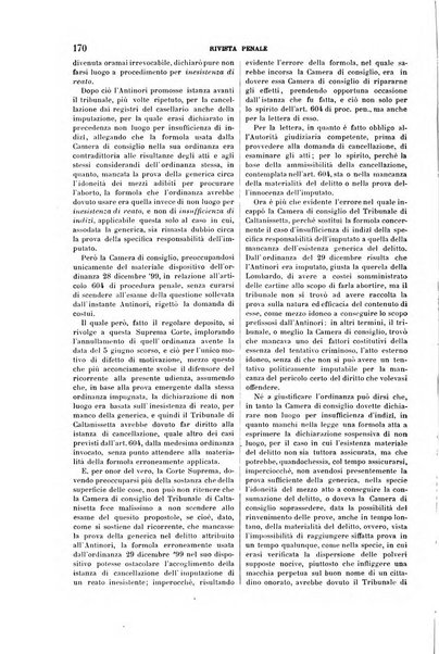 Rivista penale di dottrina, legislazione e giurisprudenza