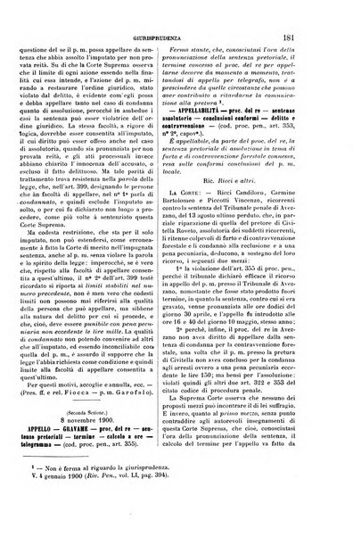 Rivista penale di dottrina, legislazione e giurisprudenza