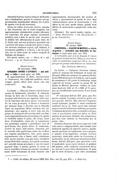 Rivista penale di dottrina, legislazione e giurisprudenza