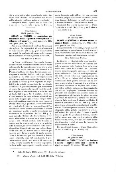 Rivista penale di dottrina, legislazione e giurisprudenza