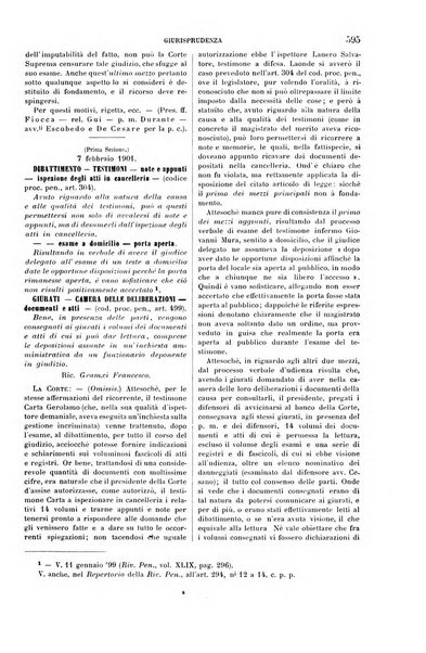 Rivista penale di dottrina, legislazione e giurisprudenza