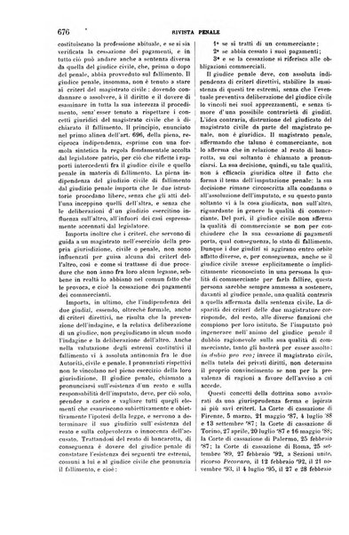 Rivista penale di dottrina, legislazione e giurisprudenza