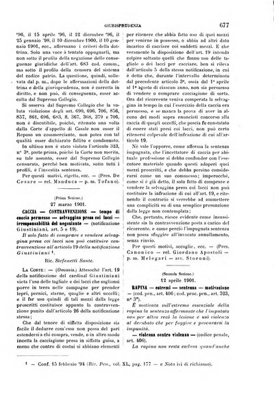 Rivista penale di dottrina, legislazione e giurisprudenza