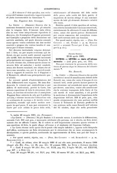 Rivista penale di dottrina, legislazione e giurisprudenza