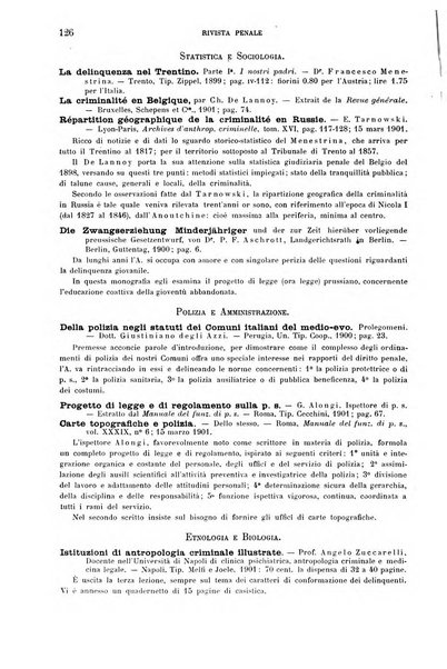 Rivista penale di dottrina, legislazione e giurisprudenza