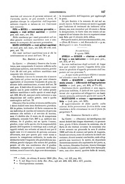 Rivista penale di dottrina, legislazione e giurisprudenza