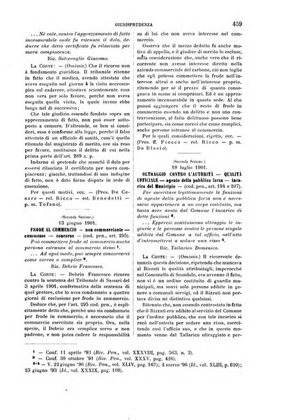 Rivista penale di dottrina, legislazione e giurisprudenza