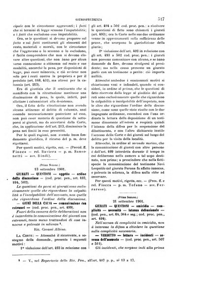 Rivista penale di dottrina, legislazione e giurisprudenza