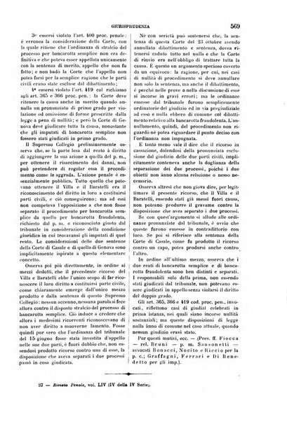 Rivista penale di dottrina, legislazione e giurisprudenza